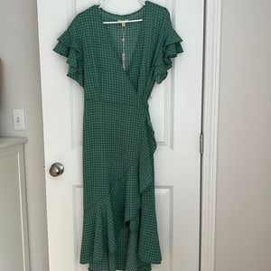 NWT Max Studio green dress